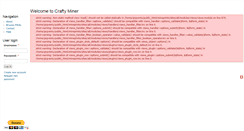 Desktop Screenshot of craftyminer.com